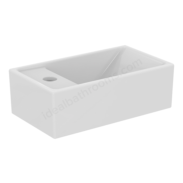 Ideal Standard i.life S 370mm Basin w/ 1 Left Tap Hole & No Overflow