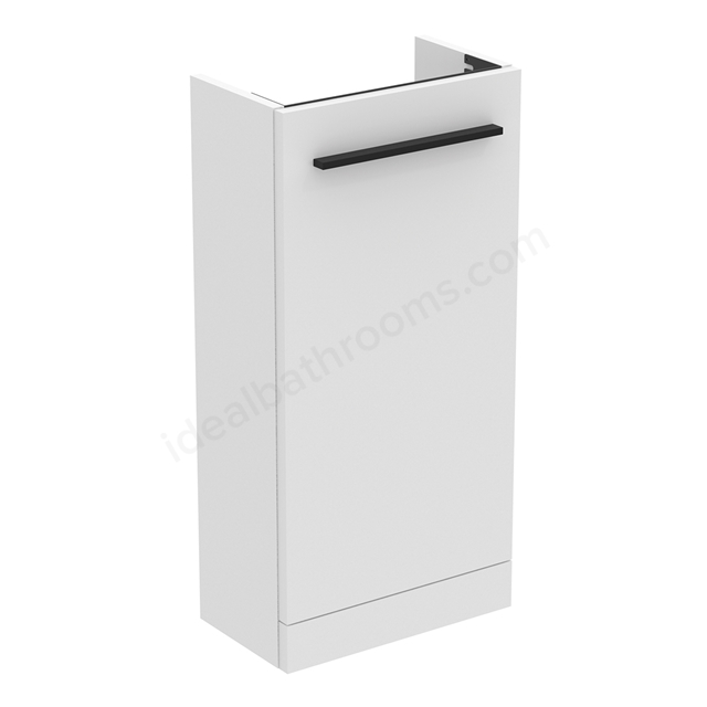 Ideal Standard i.life S 41cm guest washbasin unit with 1 door; Matt White