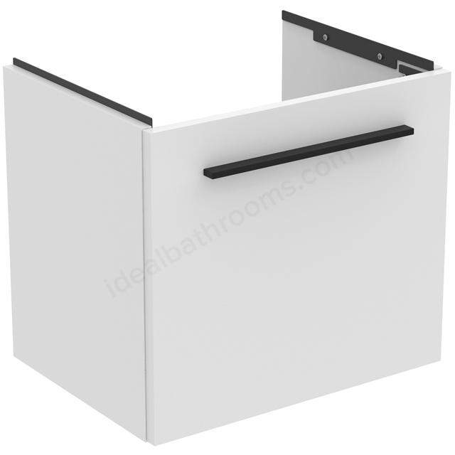 Ideal Standard i.Life S 500mm Compact Wall Hung Vanity Unit; 1 Drawer - Matt White
