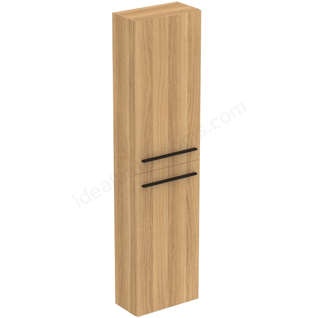 Ideal Standard i.life S 400mm Compact Tall Column Unit - Natural Oak