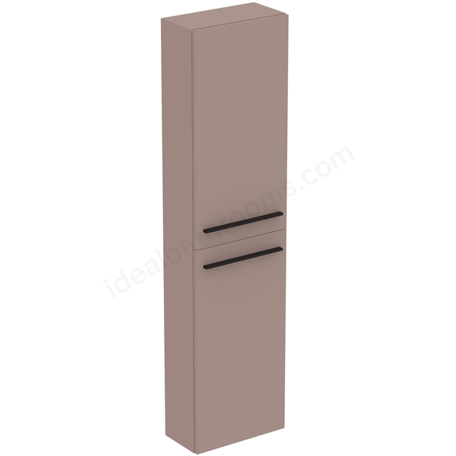 Ideal Standard i.life S 400mm Compact Tall Column Unit - Greige Matt