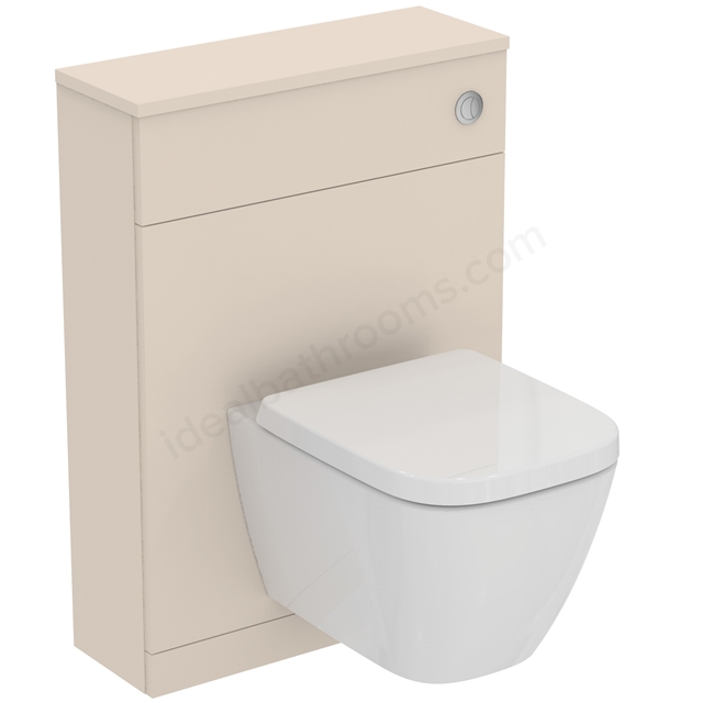 Ideal Standard i.life S 600mm Compact WC Unit - Sand Beige Matt