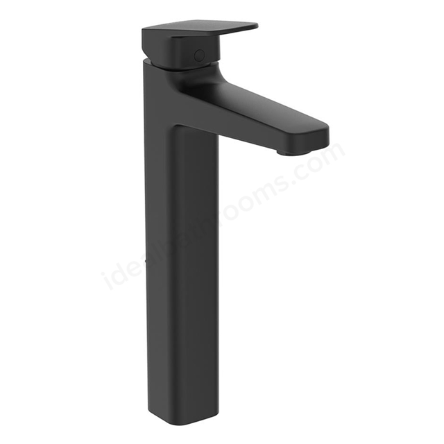 Ideal Standard Ceraplan Single Lever Vessel Basin Mixer - Silk Black