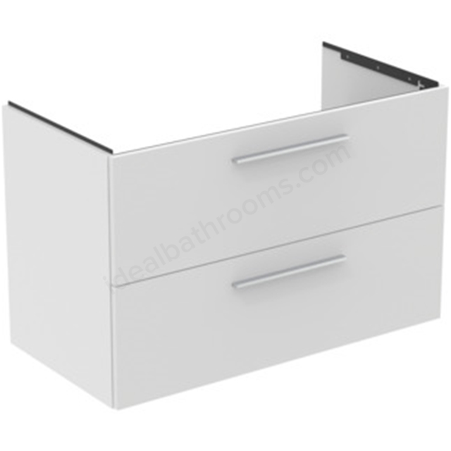 Ideal Standard i.Life B 1000 x 500mm Vanity Unit w/ 2 Drawers & Left Hand Basin - Matt White