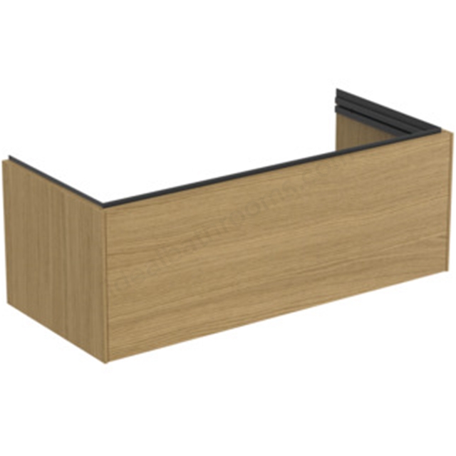 Atelier Conca 1000 x 440mm 1 Drawer Basin Unit - Light Oak