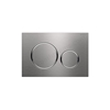 Geberit Flush Plate Sigma20 For Dual Flush: Stainless Steel Brushed/Polished/Brushed