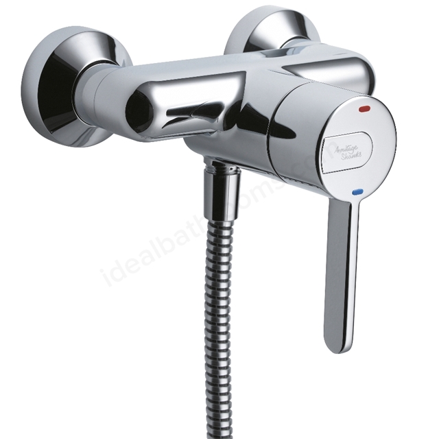 Armitage Shanks Contour 21 Exposed Sequential Shower Mixer Extended Lever