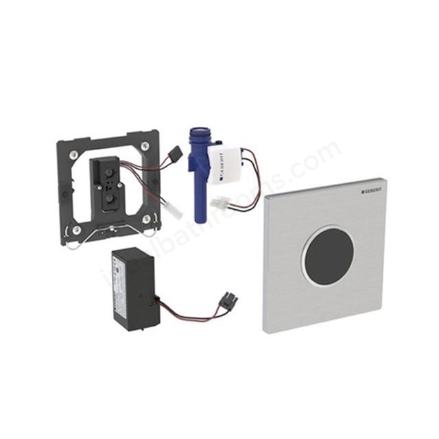 Geberit SIGMA10 Touchless Urinal Control; Mains Powered; Stainless Steel