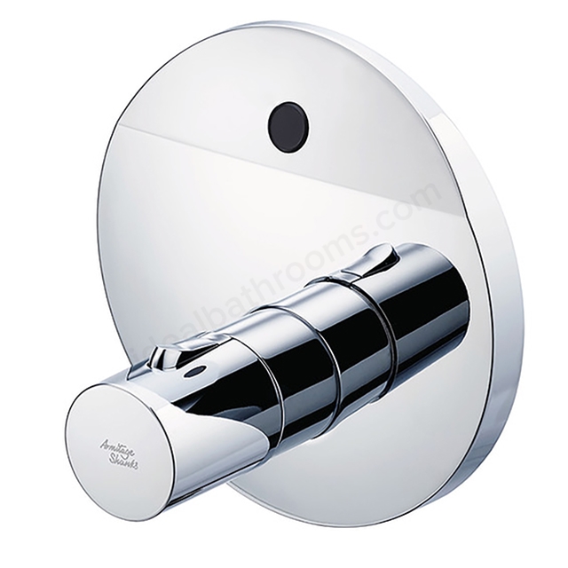 Armitage Shanks Sensorflow Wave Thermostatic Built-in Mains Powered Shower Valve With Temperature Control