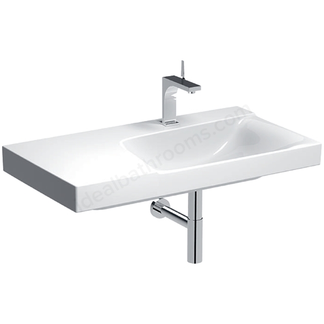 Geberit XenoSemi Recessed Basin 1 Tap Hole