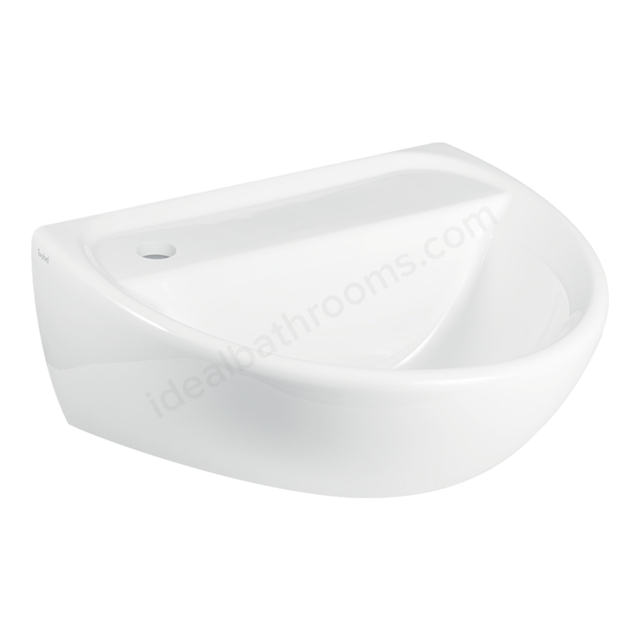Twyford Sola 500mmW Medical Basin, 1 LH Tap Hole
