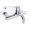 Twyford Sola thermostatic surgeons mixer lever tap; wall mounted; fixed spout 