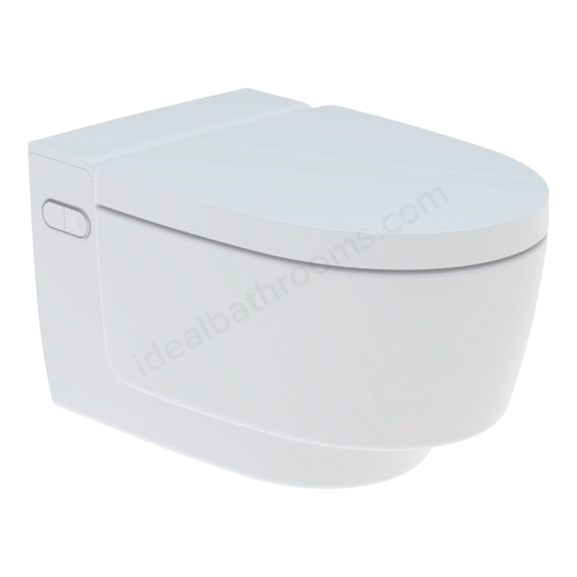 Geberit AquaClean Mera Classic Rimless Shower Toilet; Wall-Hung - White