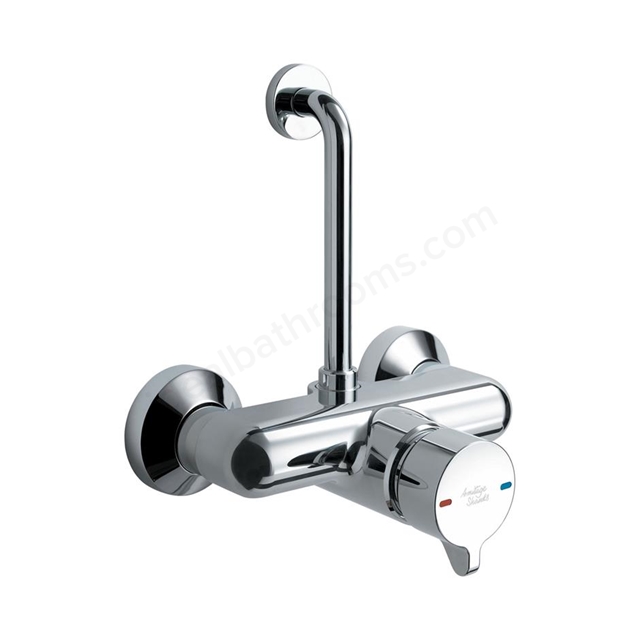Armitage Shanks Contour 21 Shower Valve Exposed - Chrome Self Closing w/ Upper Water Outlet