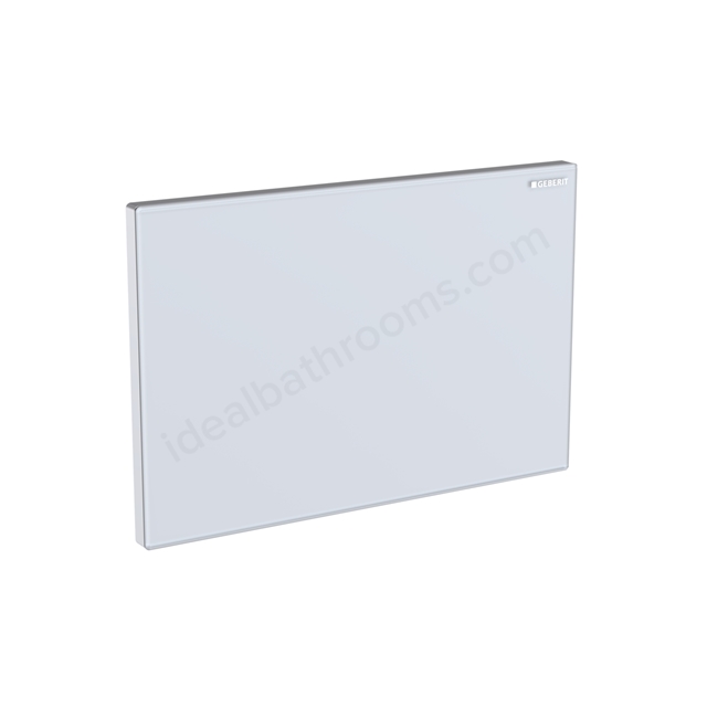 GEBERIT COVER PLATE SIGMA                  WHITE GLASS