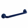 Twyford Avalon Support Grab Rail 600mm Long - Concld Ftgs - Blue