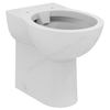 Armitage Shanks Contour 21+ Raised Height Back-To-Wall Rimless Toilet Bowl With Raised Horizontal Outlet And Anti-Microbial Glaze