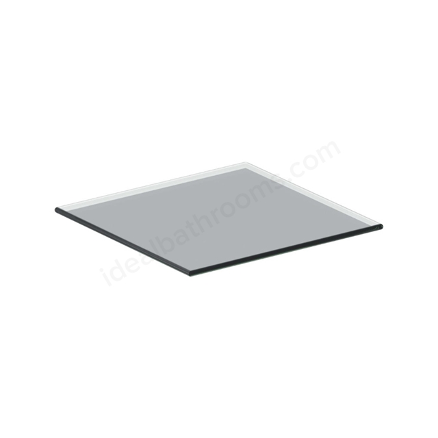 Ideal Standard 200mm Glass Top for Add On Unit - Light Brown