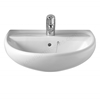 Twyford Sola 600mmW Basin, 1 Tap Hole & Chainstay