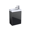 Geberit Acanto Compact 400mm HRB Unit Black  