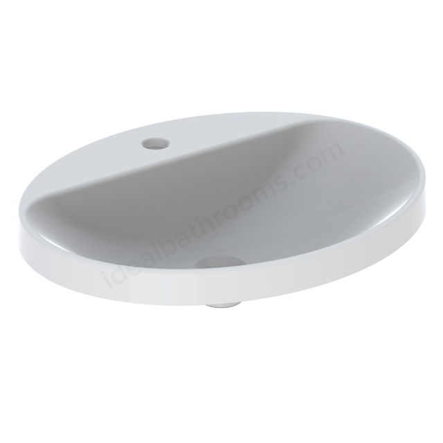 Geberit Variform 600mm Washbasin 1 Tap Hole