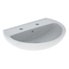 Twyford Alcona 600mmW Vanity Basin, 2 Tap Holes