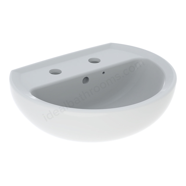 Twyford Alcona 400mmW Basin, 2 Tap Holes