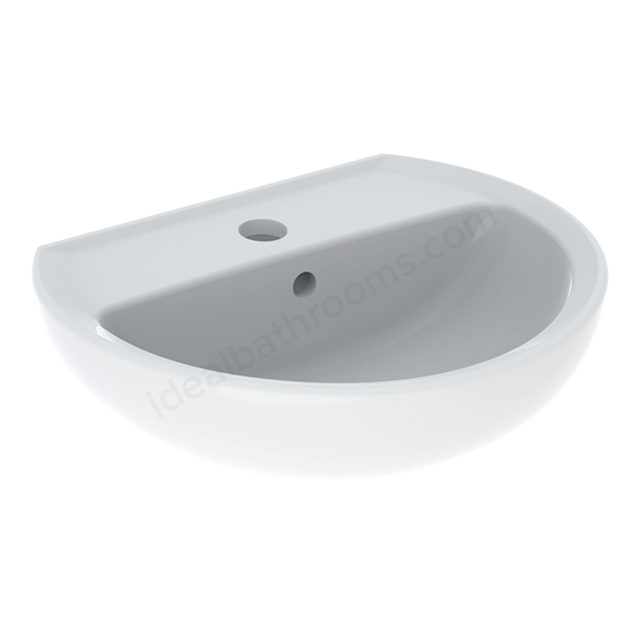 Twyford Alcona 500mmW Basin, 1 Tap Hole