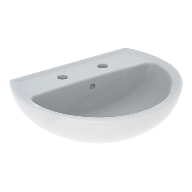 Twyford Alcona 550mmW Basin, 2 Tap Holes