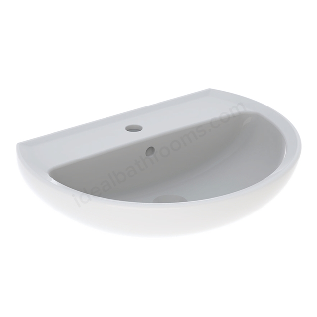 Twyford Alcona 600mmW Basin, 1 Tap Hole