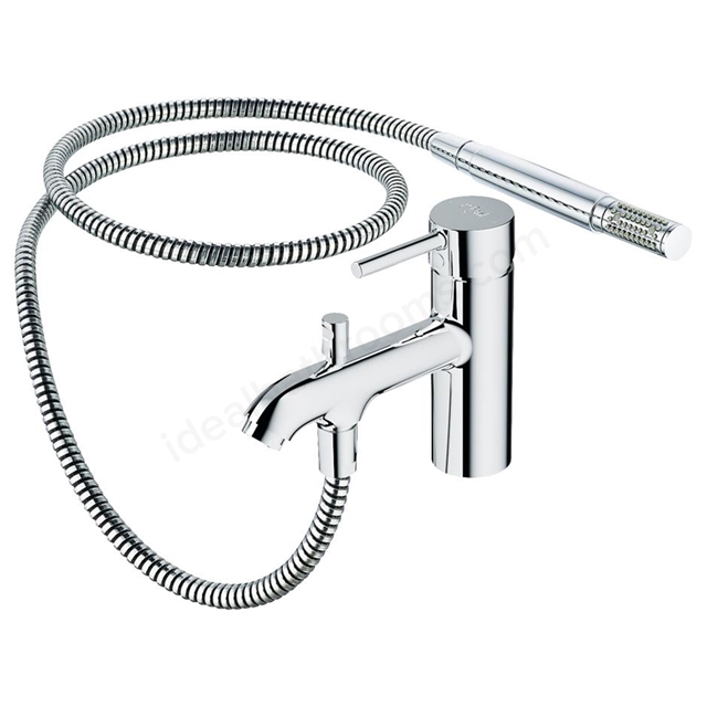 Ideal Standard Ceraline Single Lever 1 Tap Hole Bath Shower Mixer - Chrome