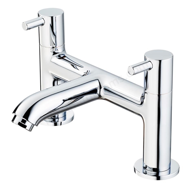 Ideal Standard Ceraline 2 Tap Hole Bath Filler - Chrome