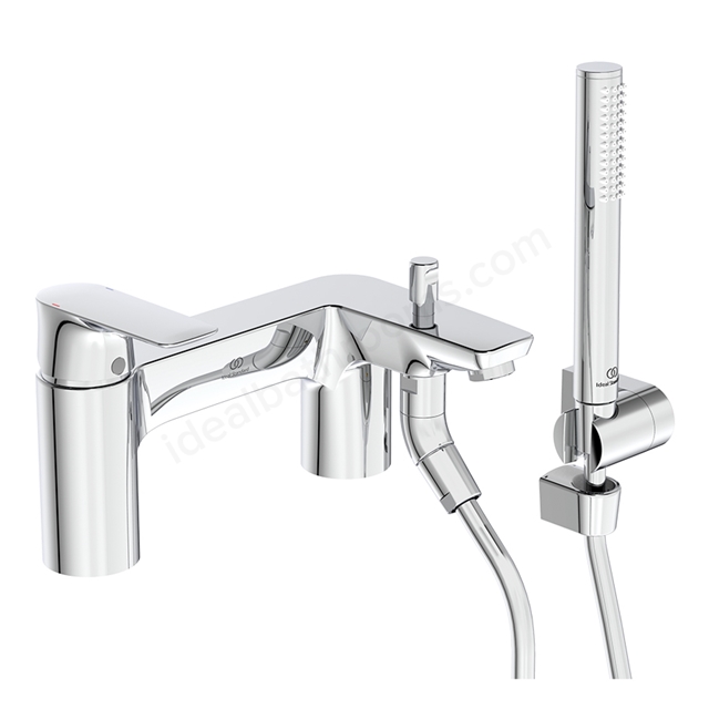 Atelier Concept Air 2 Tap Hole Bath Shower Mixer - Chrome