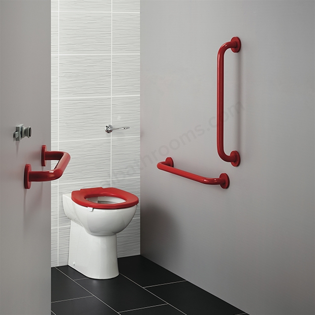 Armitage Shanks Doc M Ambulant WC Care Pack, Red