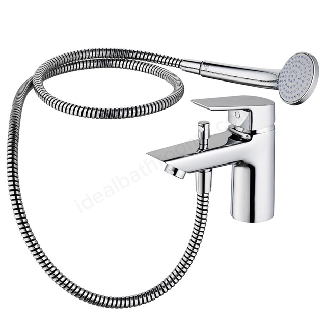 Ideal Standard Tesi Single Lever 1 Tap Hole Bath Shower Mixer - Chrome