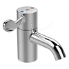 Armitage Shanke Contour 21+ Thermostatic 1 Taphole Basin Mixer With Single Sequential Lever And Copper Tails