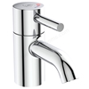 Armitage Shanks Contour 21+ Outline 1 Taphole Thermostatic Basin Mixer With Single Sequential Lever And Flexible Tails