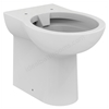 Armitage Shanks Contour 21+ Back-To-Wall Rimless Toilet Bowl With Raised Horizonal Outlet And Anti-Microbial Glaze