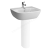 Vitra Zentrum 550mm Washbasin 1 Tap Hole
