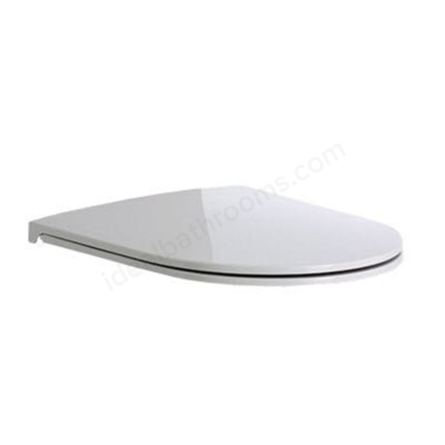 RAK Ceramics Moon Soft Close Quick Release Urea Toilet Seat & Cover - White