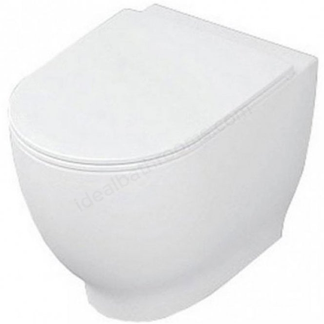RAK Ceramics Moon Back to Wall WC Pan - White