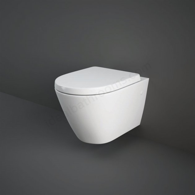 RAK Ceramics Resort Wall Hung WC Pan - White