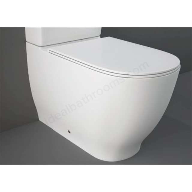 RAK Ceramics Moon Close Coupled Fully Back to Wall WC Pan - White