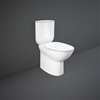 RAK Ceramics Morning Fully Back To Wall Close Coupled Rimless WC Pan - White