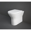 RAK Ceramics Resort Comfort Height Back to Wall WC Pan - White