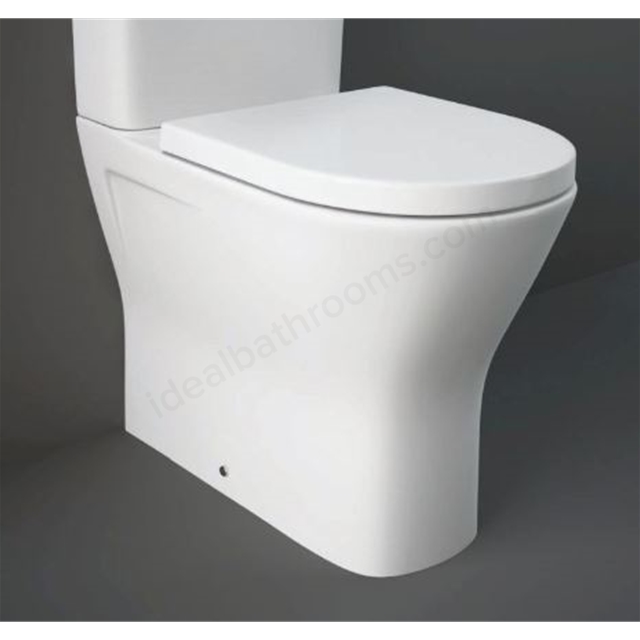 RAK Ceramics Resort Maxi Close Coupled Fully Back to Wall WC Pan - White