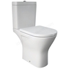 RAK Ceramics Resort Maxi Close Coupled Full Access Open Back WC Pan - White