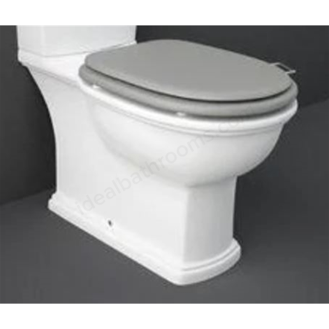 RAK Ceramics Washington Close Coupled Full Access Open Back WC Pan - White