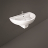RAK Ceramics Moon 800mm Wall Hung Basin 1 Tap Hole