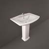 RAK Ceramics Washinton 540mm Pedestal Basin 1 Tap Hole